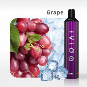 Cheap 1.2Ω Portable Fruits Flavor Disposable E Cigarette Rechargeable Grape Flavor for sale