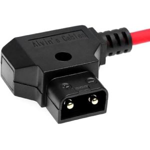 Alvin's Cables Atomos Ninja V Power Cable Dtap to Locking DC 2.1 Coiled Cable