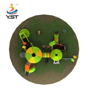 Tree House Outdoor Playground Equipment EN1176 For Amusement Park