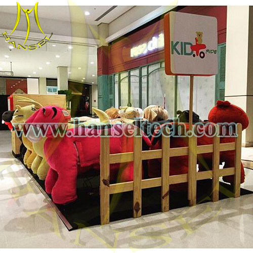 Hansel children rides used carousel and kids playground are hot saled now