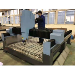 Buy cheap 2030 Double XYZ 3 Axis Stone CNC Machines 3000mm Granite Engraving Machine from wholesalers