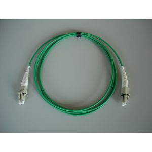 Single Mode Fiber Optic Patch Cable 9/125 Duplex LC/UPC-LC/UPC High Dense Connection