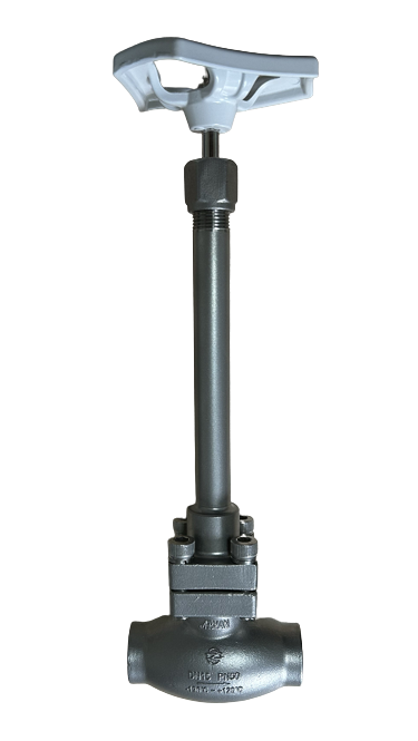 ISO9001 Cryogenic Globe Valve with 5.0Mpa Maximum Pressure and CF8/CF3 Valve Body for LNG LOX LIN LAR Applications