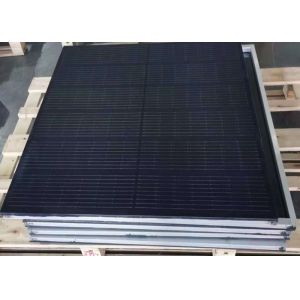 China 250W BIPV Customized Double Glass Mono Black Solar Panels On Buildings on sale