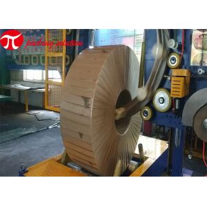 Slit Steel Coil Packing Machine Heavy Loading 1500mm Coil OD 80r/Min 4.0KW