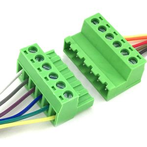 5.08mm Pitch PCB Pluggable Screw Terminal Blocks Docking Socket Plug