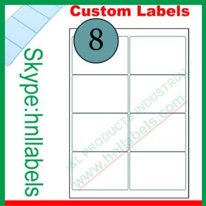 Cheap 8Up Avery Labels (99.1 x 67.7mm) Compatible Avery Labels L7165/J8165 for sale