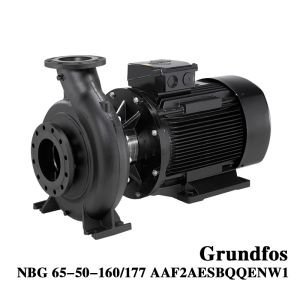 Grundfos NBG 65-50-160/177 Industrial Electric Horizontal Single Stage Volute