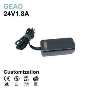 24V 1.8A Desktop Power Adapter For Showroom Trasoundm Set Top Light Sterilizer