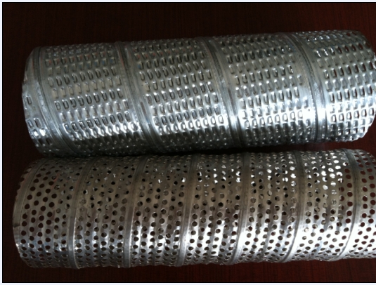 Quality Zhi Yi Da Supplys Spiral Bite Seam Perforated Tube Filter Frames Center Core To Global wholesale