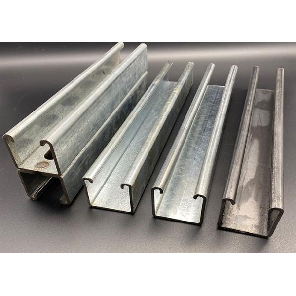 Quality 41x21 Unistrut C Channel 2.5mm HDG Pre Galvanized Strut Powder Coated Slotted wholesale