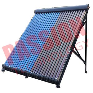 China Black Pressurized Thermal Solar Collector Heat Pipe For Swimming Pool on sale