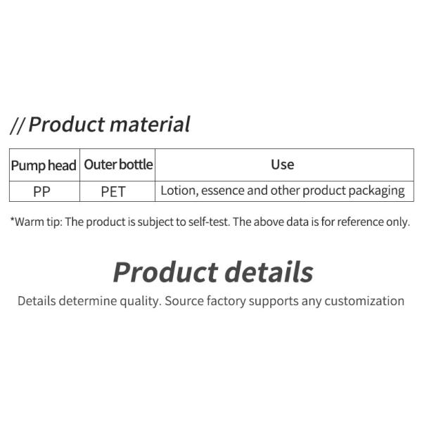 Screw Cap 120ml Lotion Bottle Customized Color Plastic Pump Bottle Screen Printing