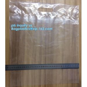 pe plastic resealable slider zipper bags, Eco-friendly Slider Zipper Flat