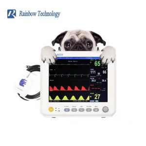 ECG Veterinary Monitoring Machine vehicle Mounted Vet Specs Monitor