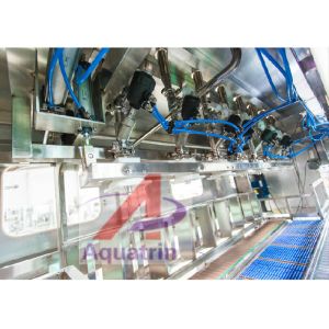 PLC Control 5 Gallon Water Filling Machine Accuracy 2ml Mineral Water Bottling