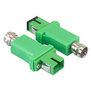 SC / APC To RF CATV Fiber Optic Receiver SC/APC-F head FTTH indoor passive