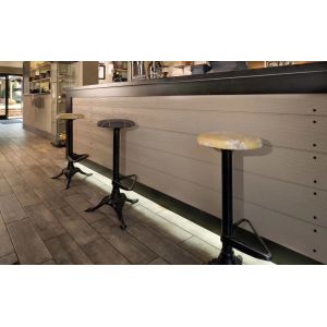 Wood Textured Cement Sheet Cladding / Fire Resistant Fiber Cement Board