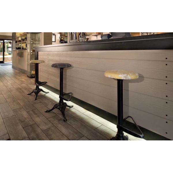 Quality Wood Textured Cement Sheet Cladding / Fire Resistant Fiber Cement Board wholesale