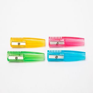 Students Single Hole Pencil Sharpener With Pen Cap