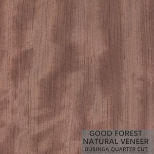 Specially Myanmar Bubinga Red Wood Veneer Natural Irregular Texture