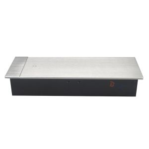 Boente office used aluminum alloy slide table plug table socket box with HD-MI