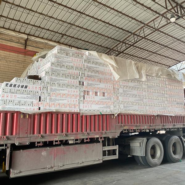 Quality Glossy PVC Cold Laminating Film Factory Manufacturing Transparent wholesale