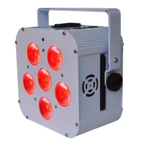 6 Pcs Automated 6in1 Wireless Par Lights Led Battery Lighting Long Life Span