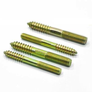M4 M5 M6 Threaded Hanger Bolt Metal Wood Dowel Screw High Strength Stainless