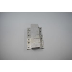 China Al Bracket Stamping Metal Stamping Parts With Aluminium Metal Color Surface on sale