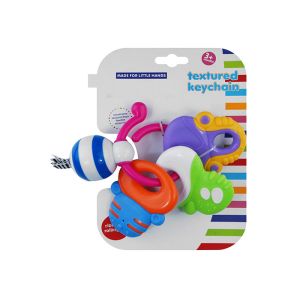 Food Grade Plastic Rattle Toys For Infants , Baby Teethers And Soothers
