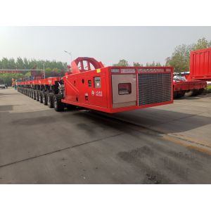 24 Axles Hydraulic Steering Multi Axle Modular Trailer Versatile Applications