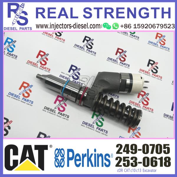 249-0705 Caterpillar Fuel Injector 253-0616 253-0618 C15 C18 Engine Fuel Injector