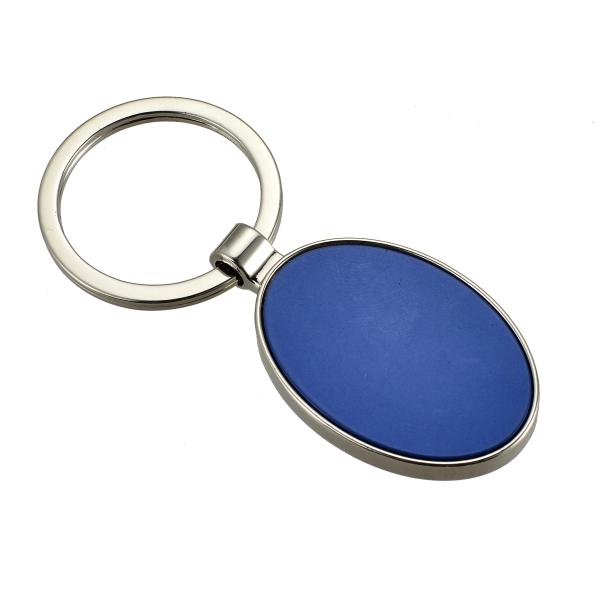 Quality Personalized Leather Keychain Classic And Durable Customized Pattern wholesale