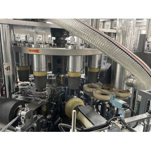 0.4-0.6Mpa Paper Cup Making Machines 4KW One Time Paper Cup Machine