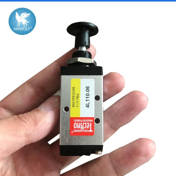 Quality 4L Series 5/2 Way Push Pull Air Control Valve 4L210-08 4L110-06 4L310-08 wholesale