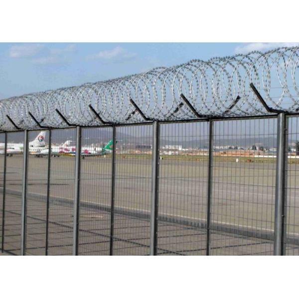 High Security Plastic Coated Welded Wire Mesh Panels with 50mmx100mm and