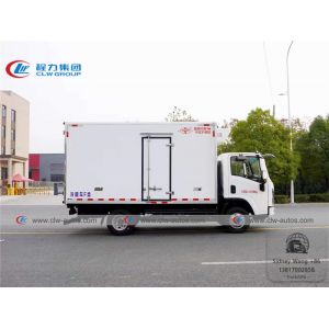 Shacman 4x2 5T Refrigerated Van Truck With Carrier Hanxue Thermo King Refrigerat