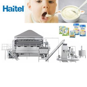 Gluten Free Grain Instant Baby Food Processing Equipment PLC Control