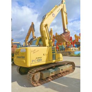 64KW Used Komatsu PC120 Excavator PC120-6 with 12030 KG Operating Weight in
