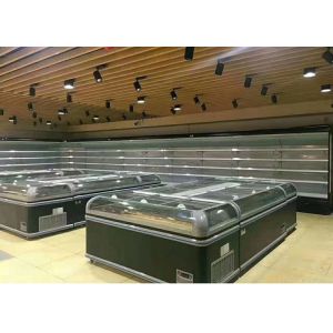 Commerical Refrigerant R290 Secop Supermarket Chest Freezer Static Cooling