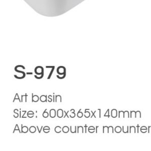 Modern Design New Arrival White Rectangular Ceramic Basin Art Basin for Hotel