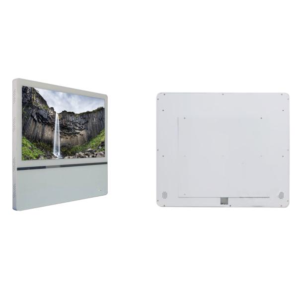 Dual Core CPU Wall Mounted Digital Signage 300cd/m*2 Brightness 1 Year Warranty