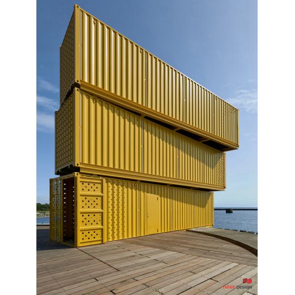Creativity Style Shipping Container House Expandable Steel Construction Customizable