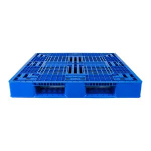4-Way Entry Type Heavy Duty Plastic Pallet for 1-Tone Dynamic Load in Warehouse