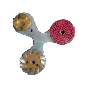 Large High Speed 380V Three Phase Stone Marble Floor Polisher 12 Heads