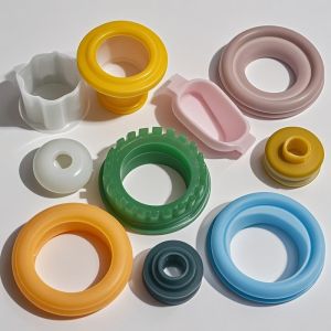 Customizable Non Toxic Eco Friendly custom silicone parts Easy To Clean