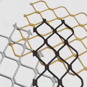 China 6061 6063 Aluminum Diamond Grille Security Screen Powder Coating / Oxidation on sale