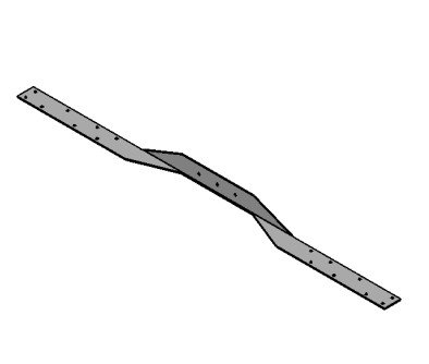 Quality Cyclone Ties Are Used To Secure Purlins Rafters And Trusses To Top Plates And Timber wholesale