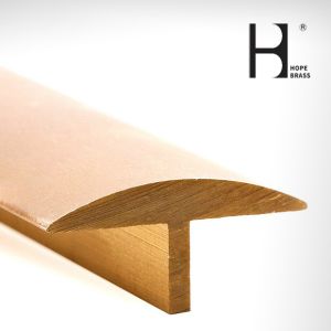 Anti Fade Copper T Slot Framing , 6000mm Length Brass T Section